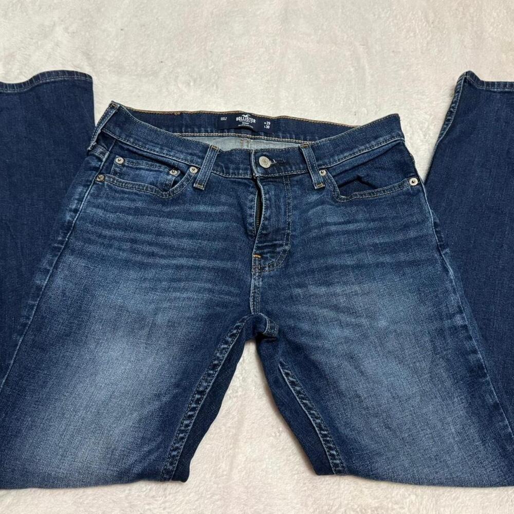Mens Dark wash blue hollister jeans